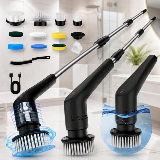 Arclo Cordless Spin Scrubber — Extendable Handle