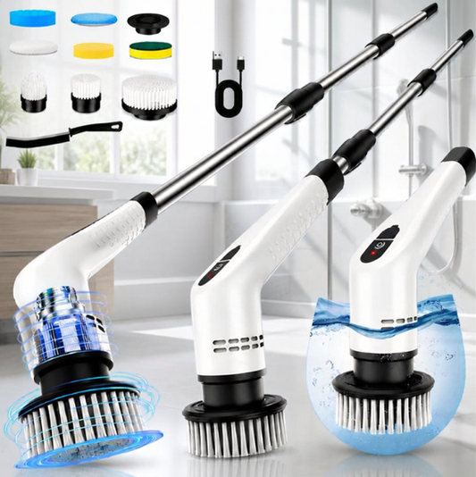 Arclo Cordless Spin Scrubber — Extendable Handle
