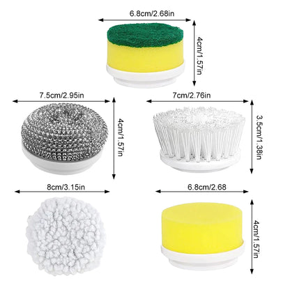 Arclo Replacement Brush Head Kit - tool-free swap